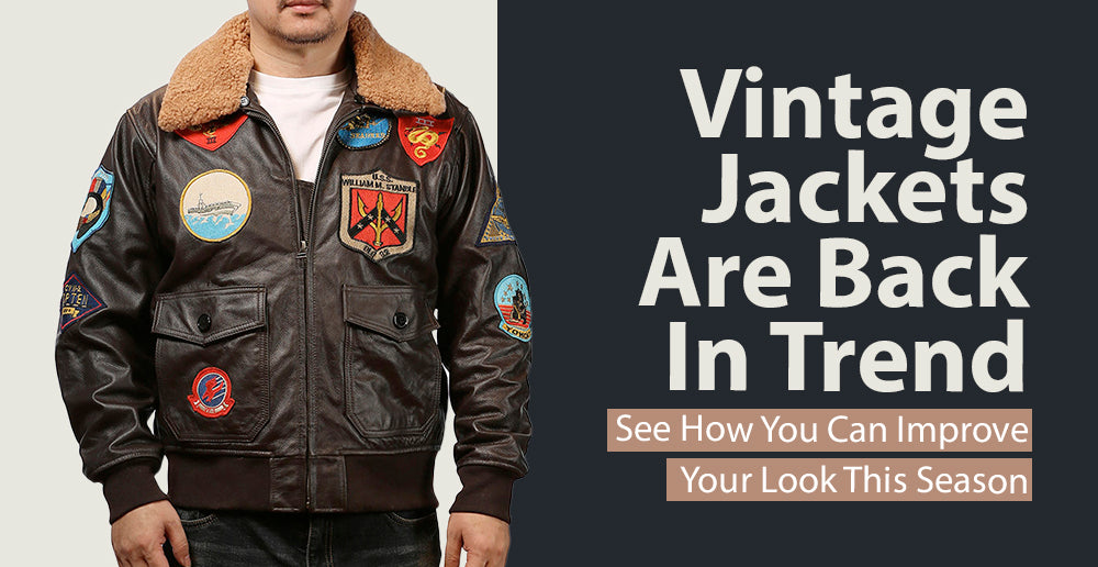 Vintage Jackets Are Back In Trend: See How You Can Improve Your Look This Season