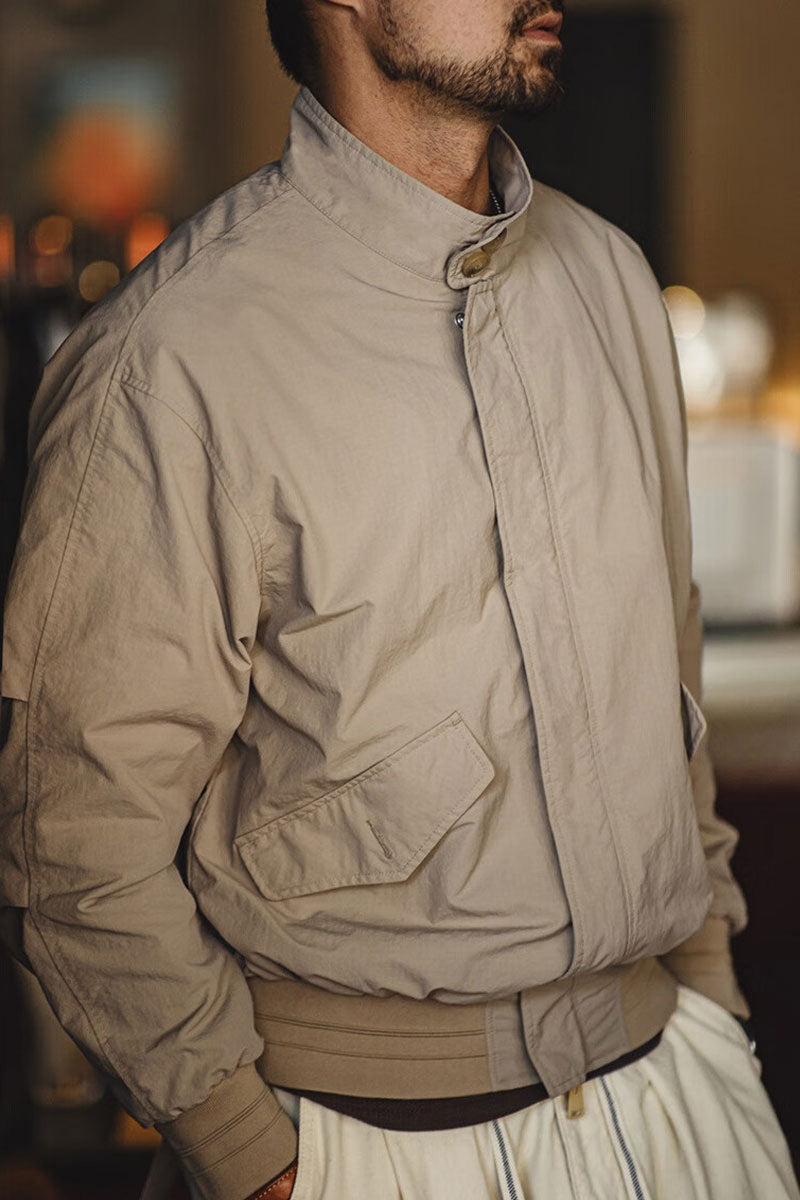 Signature Stand-up Collar Harry Stone Jacket