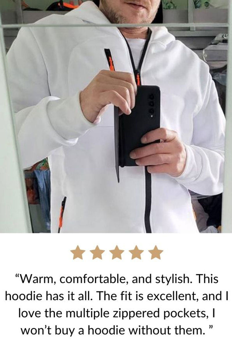 Casual Fitted Hoodie