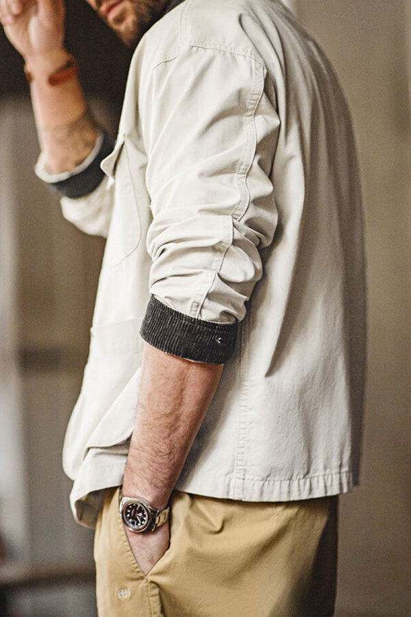 Vintage Cotton Safari Jacket