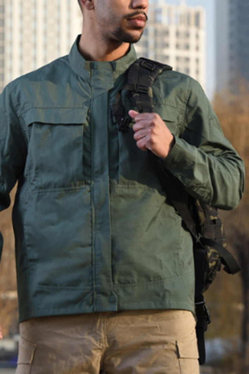 Weather-Resistant Utility Jacket