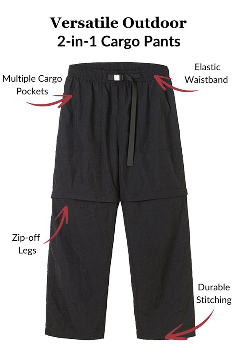 Versatile Outdoor 2-in-1 Cargo Pants - Marcus Store