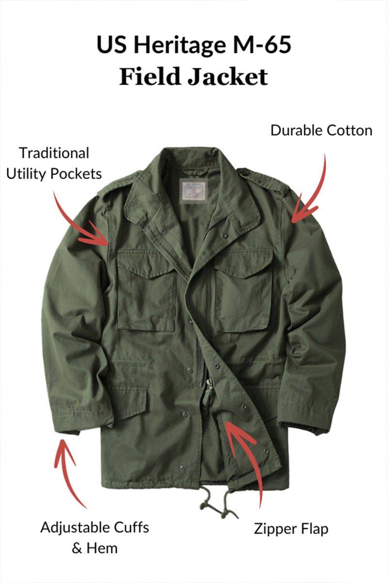 ジャケット・アウター marka M-65 FIELD JACKET LOOSE M65 Field Jacket –ZERO FOXTROT