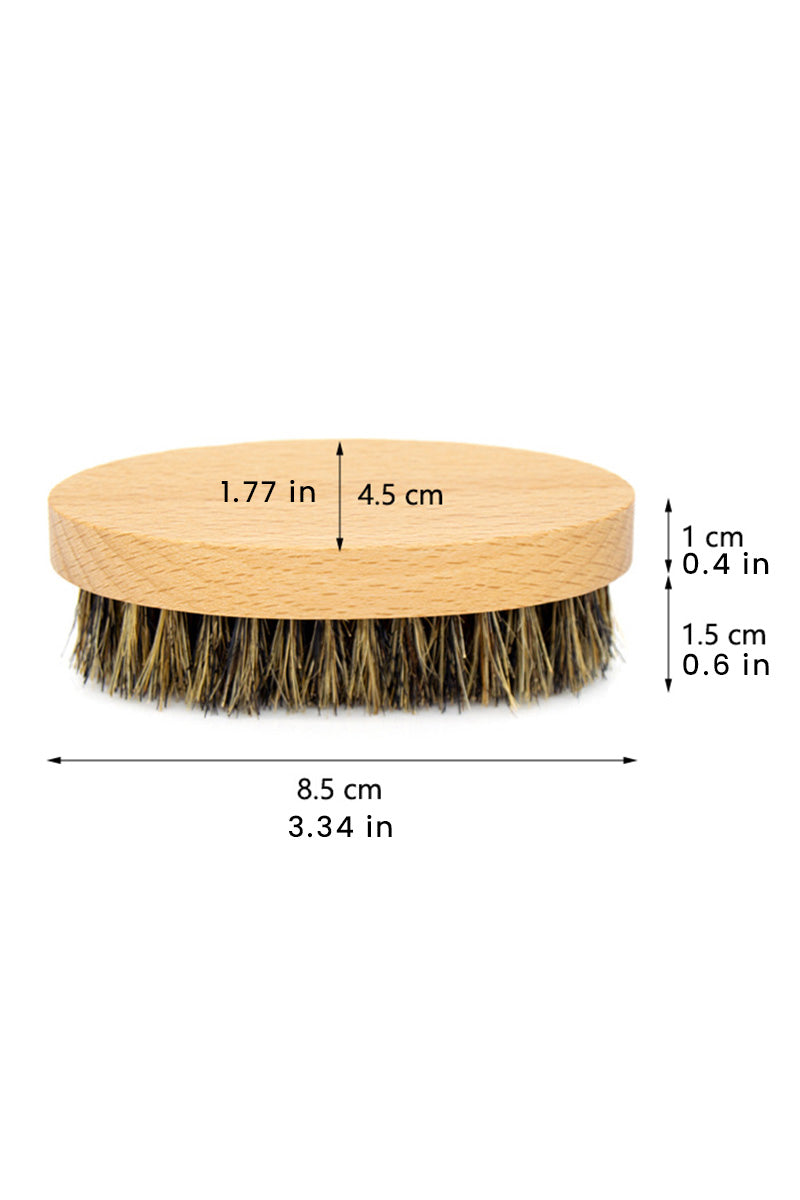 Beechwood and Boar Bristle Beard Brush