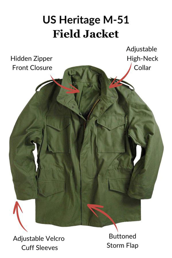 US Heritage M-51 Field Jacket - Marcus Store