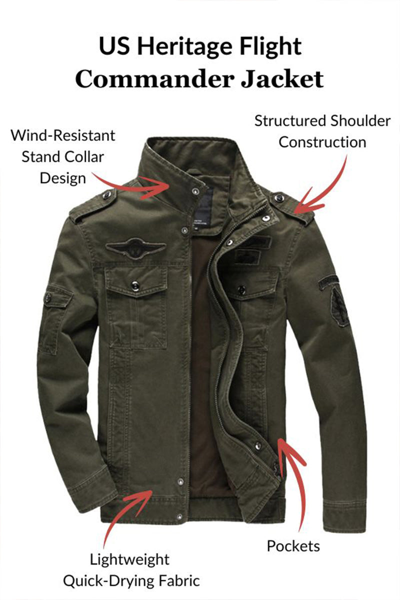 US Heritage Flight Commander Jacket