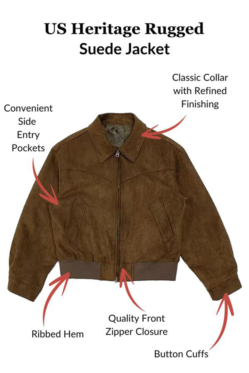 US Heritage Rugged Suede Jacket
