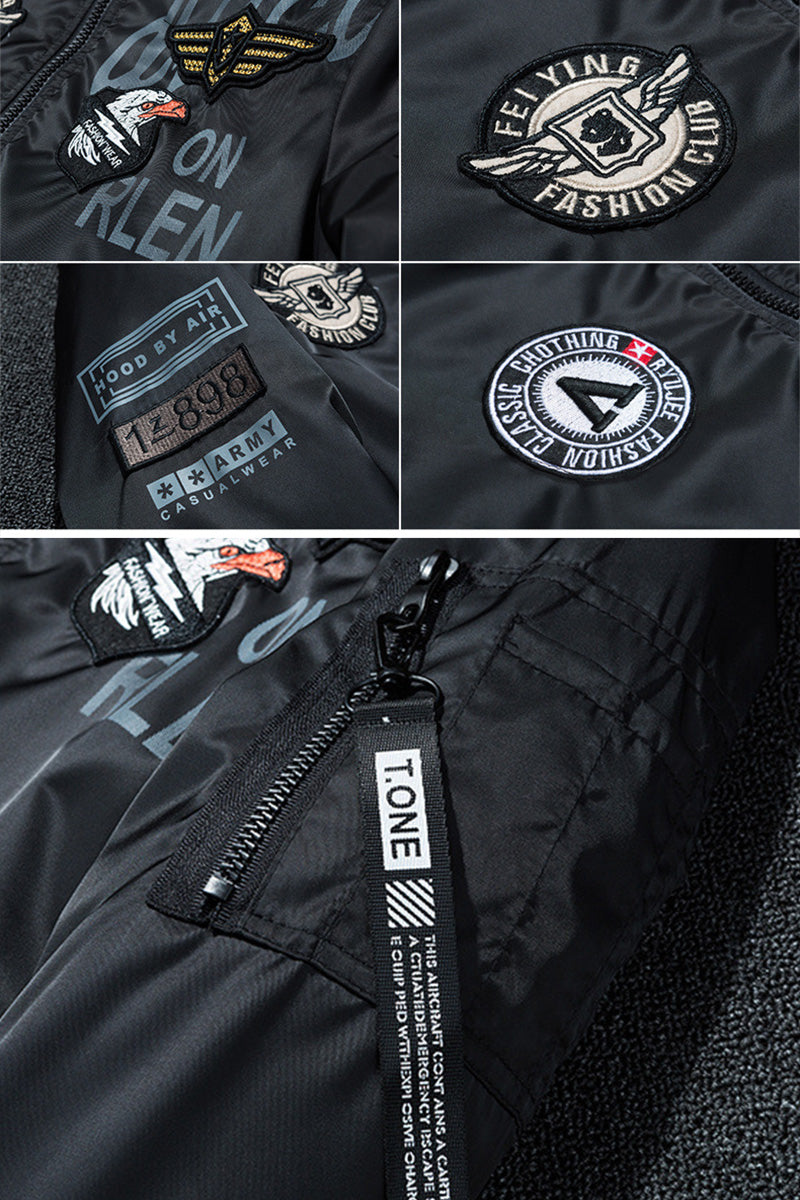 US Heritage Double-Sided Bomber Jacket