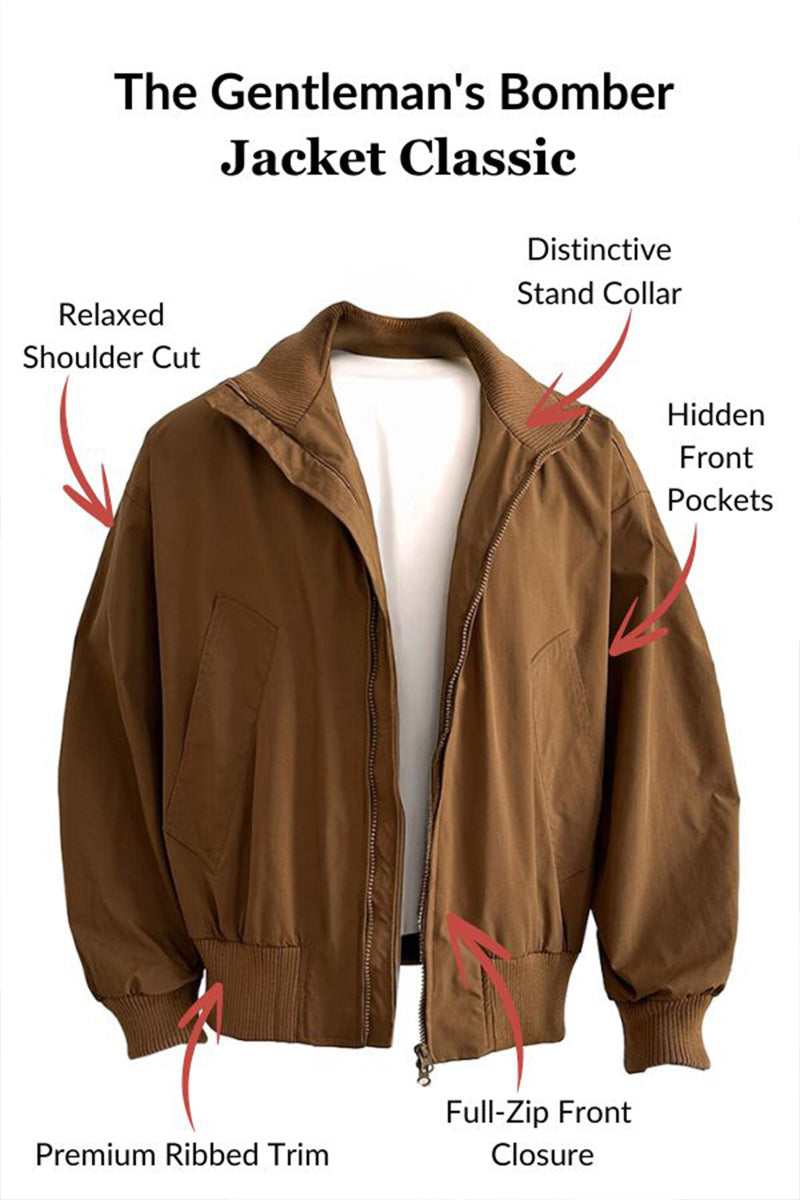 US Heritage: The Gentleman&#39;s Bomber Jacket Classic