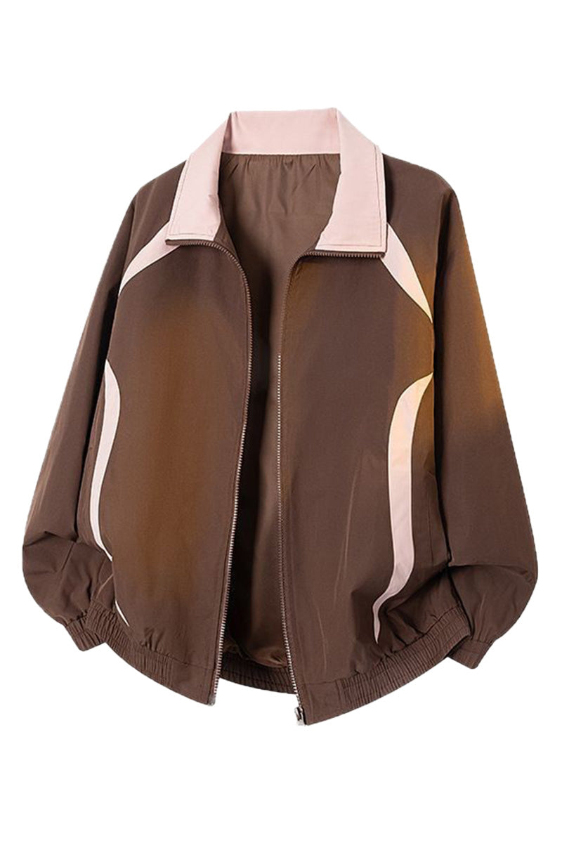 US Heritage Color Block Pilot Jacket