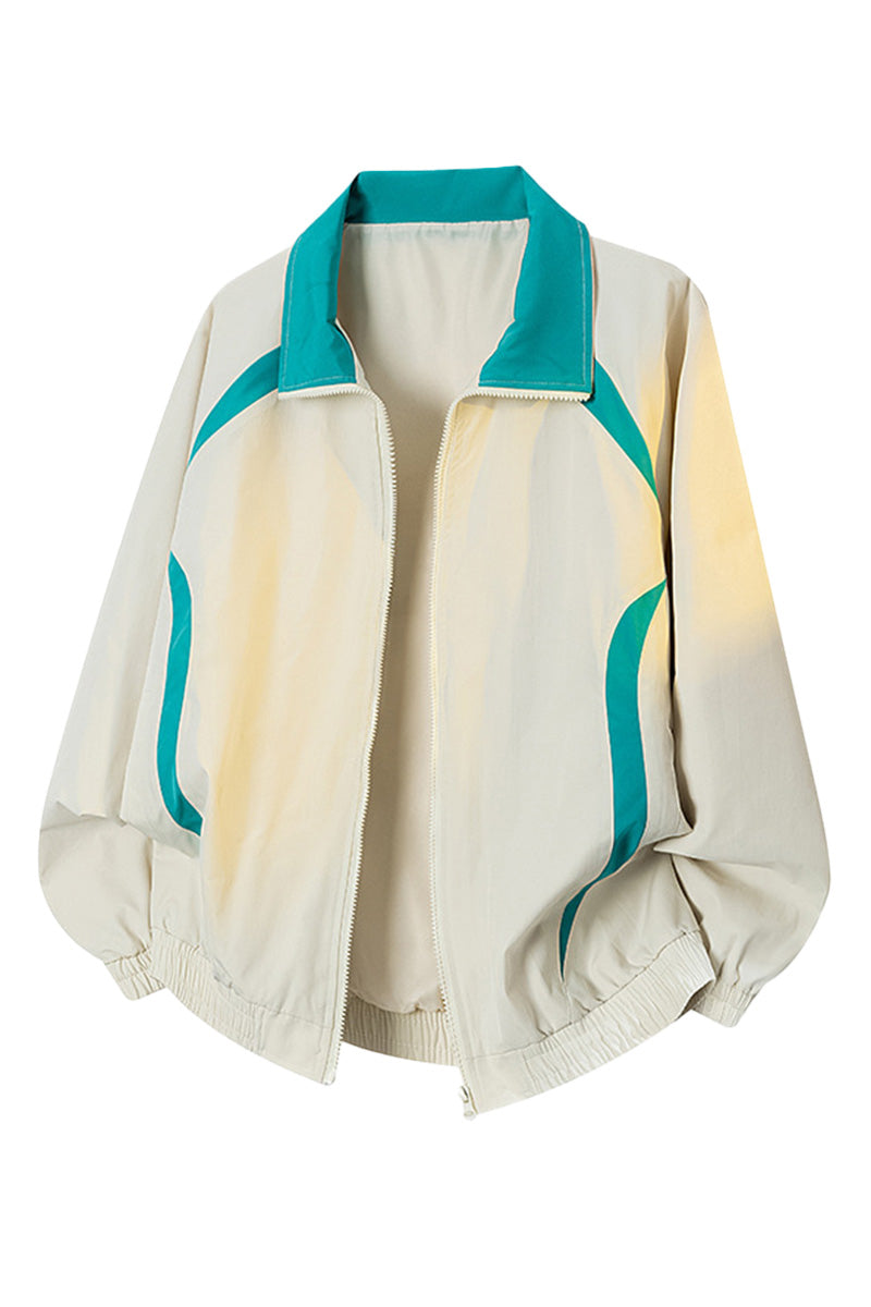 US Heritage Color Block Pilot Jacket