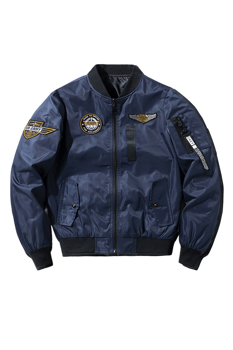 US Heritage Air Force-Inspired Bomber Jacket
