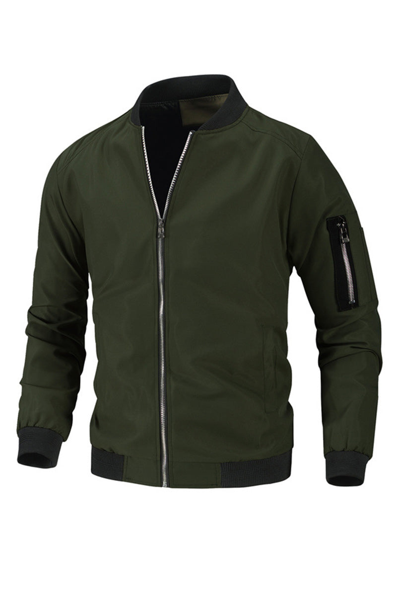 US Heritage Lightweight Military-Inspired Windbreaker