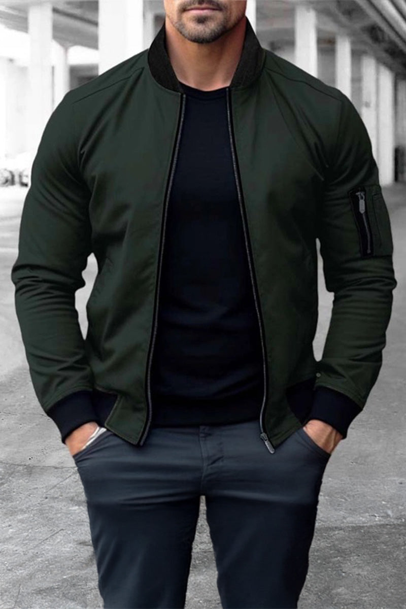 US Heritage Lightweight Military-Inspired Windbreaker