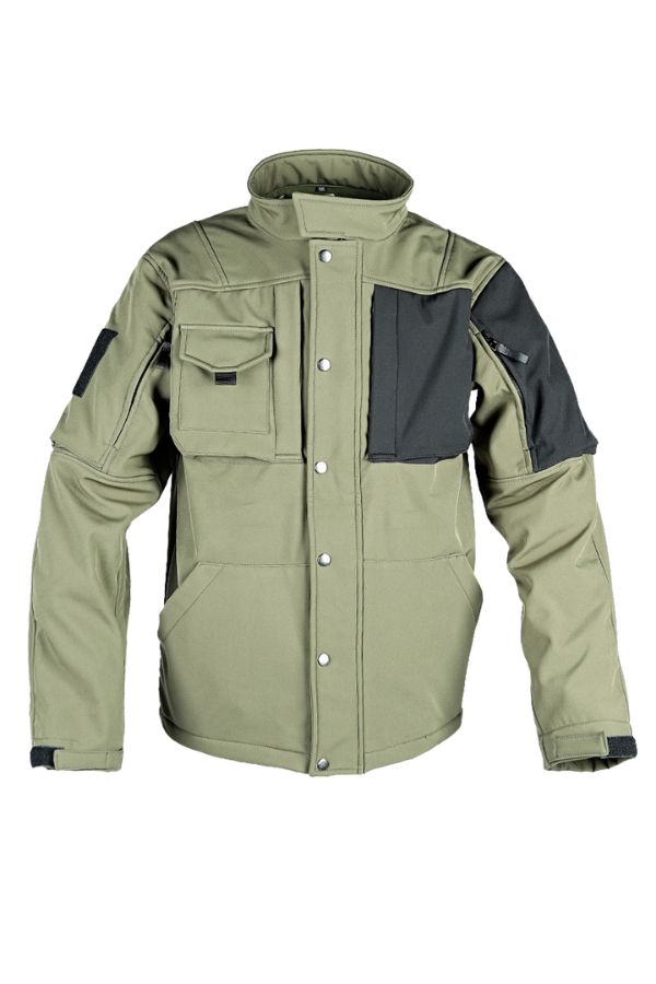 Military-Grade Softshell Waterproof Fleece-Lined Jacket