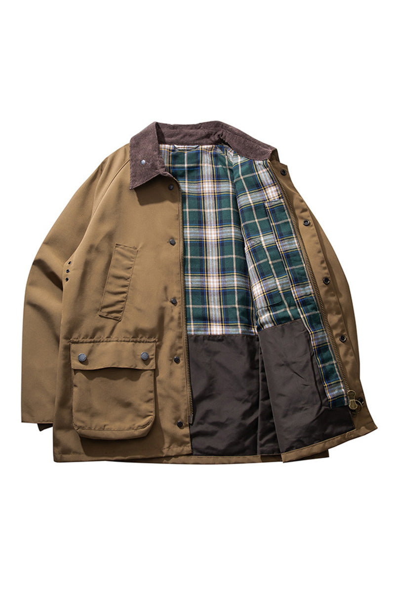 Unwaxed Waterproof Vintage Oversized Field Jacket
