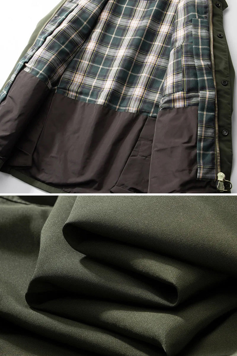 Unwaxed Waterproof Vintage Oversized Field Jacket