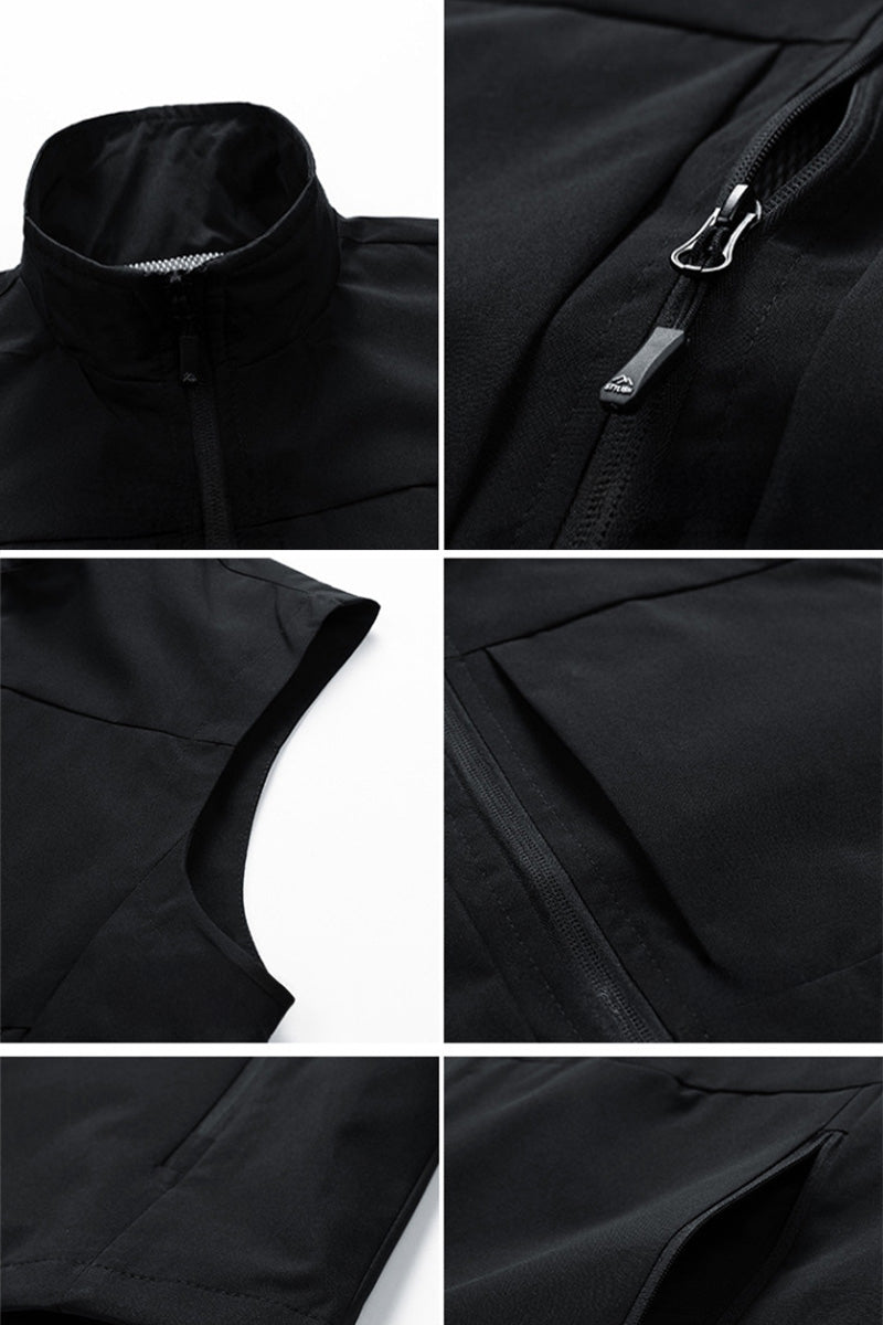 All-Season Reversible Fleece Vest