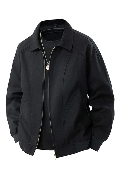 100% Cotton Vintage Style Lapel Jacket - Marcus Store