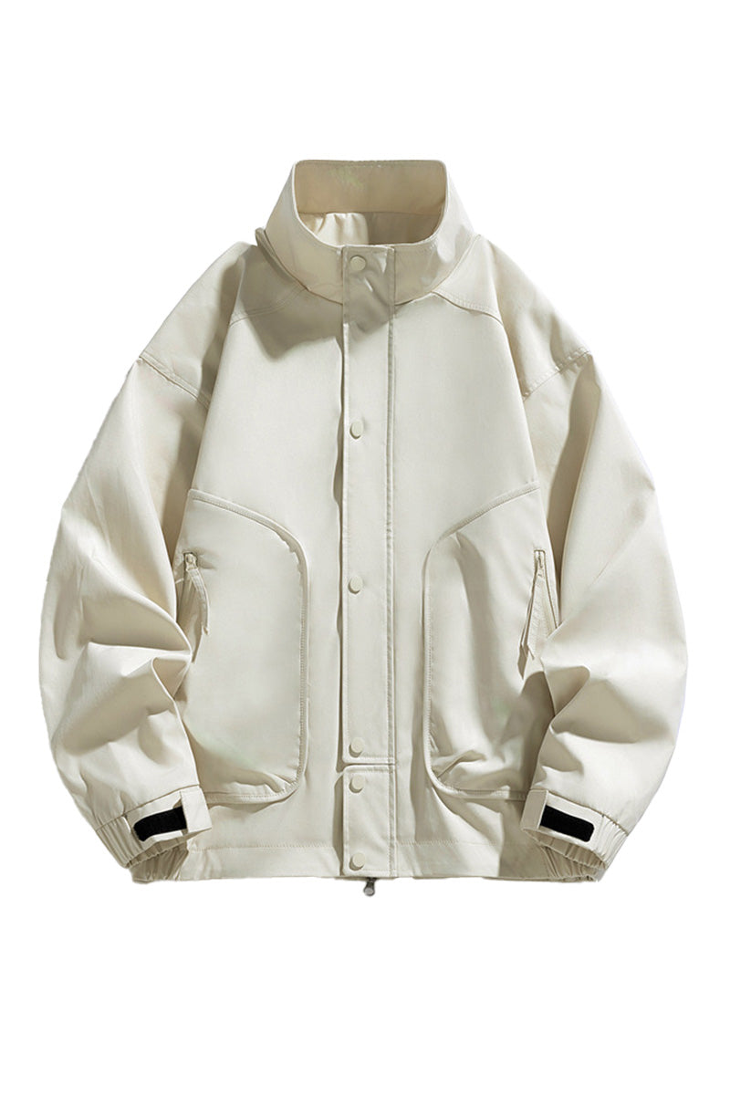 Waterproof Lightweight Windbreaker with Heat-Locking Lining