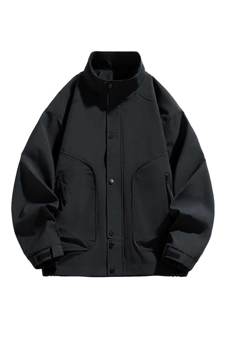 Waterproof Lightweight Windbreaker with Heat-Locking Lining
