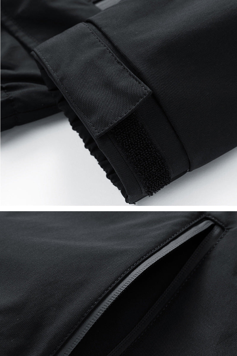 Waterproof Lightweight Windbreaker with Heat-Locking Lining