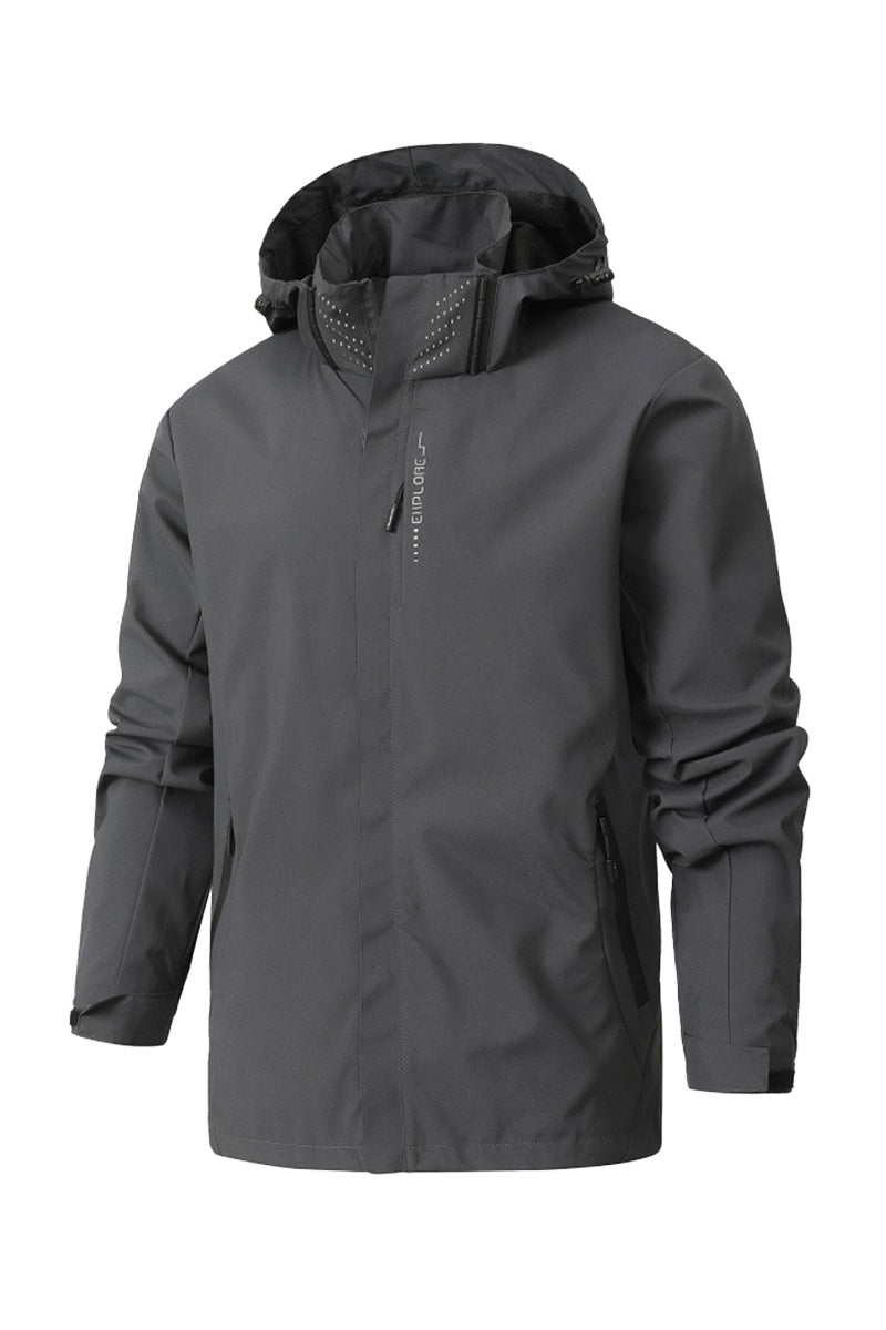 Premium Waterproof Jacket with 360° Windproof Protection