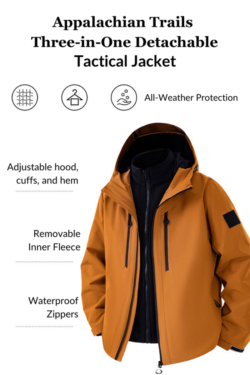 Appalachian Trails Three-in-One Detachable Tactical Jacket