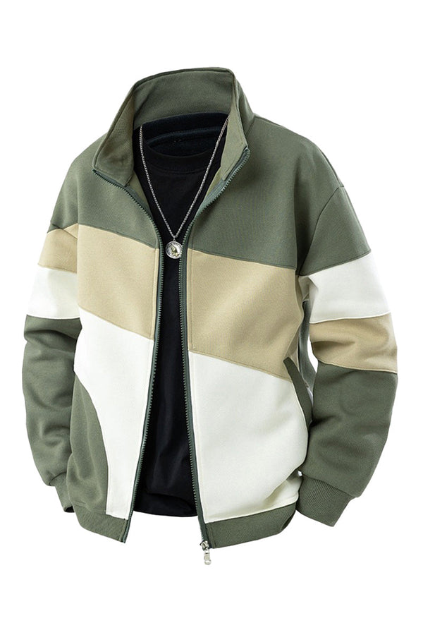 The Commander's Legacy Color Block Field Jacket - Marcus Store