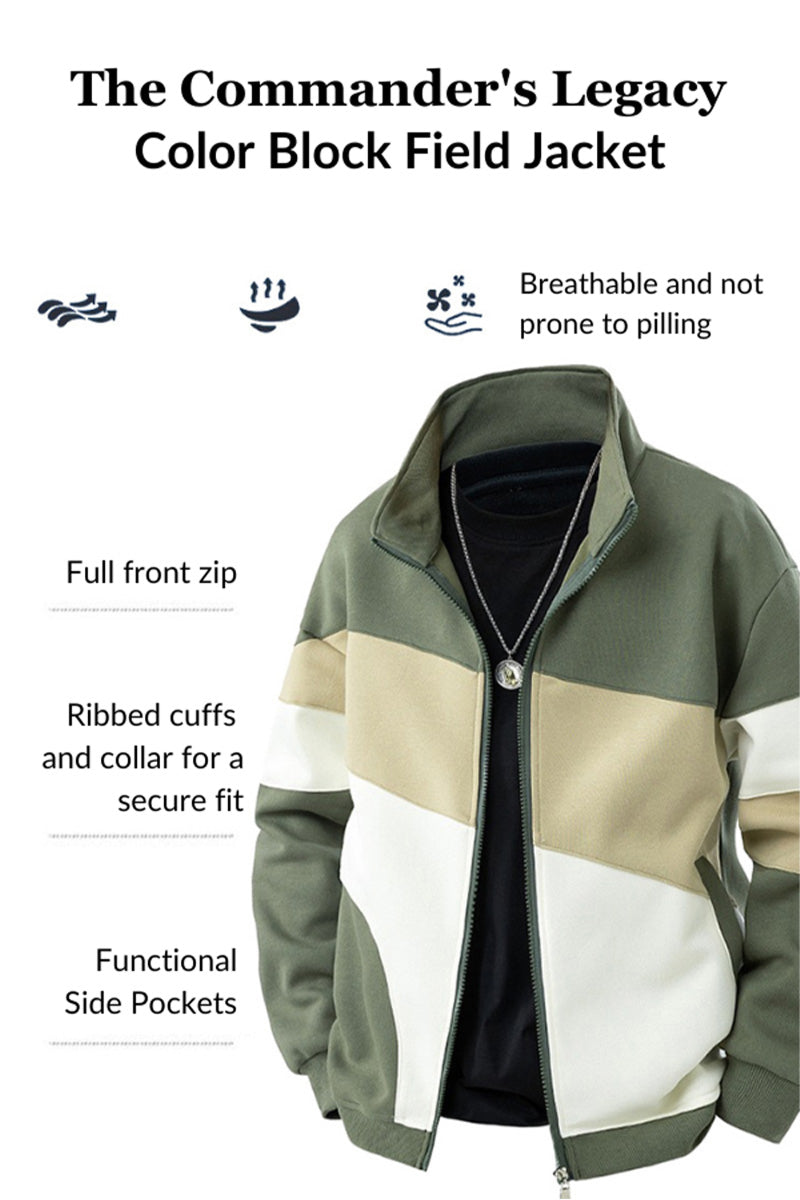 The Commander&#39;s Legacy Color Block Field Jacket