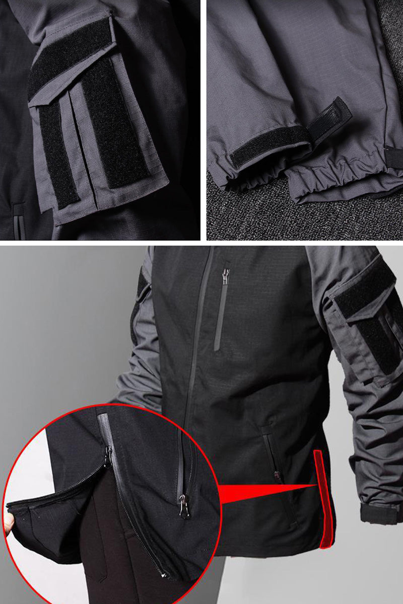 Industrial Tactical Outdoor Windbreaker Jacket Set