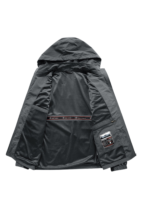 Hooded Lightweight Casual Trend Jacket