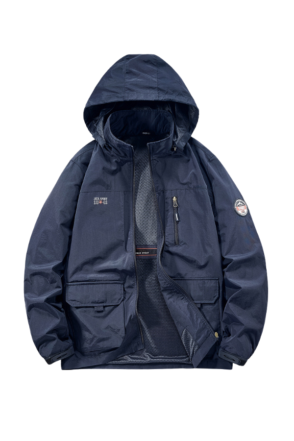 Hooded Lightweight Casual Trend Jacket