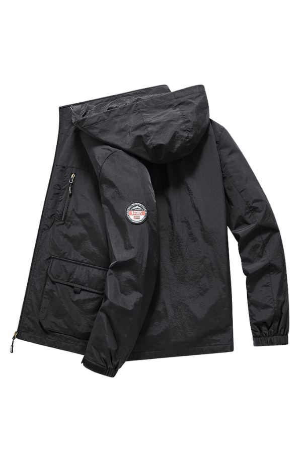 Hooded Lightweight Casual Trend Jacket