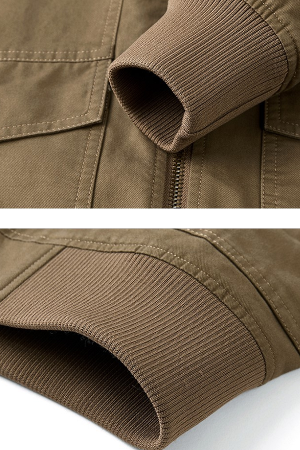 Military Style Utility Cargo Jacket