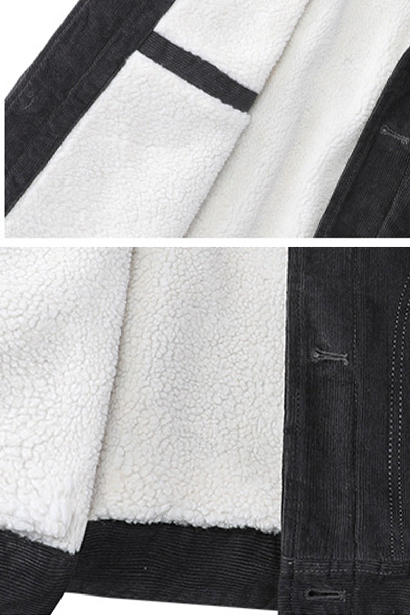 Thickened Cotton Utility Fleece Jacket