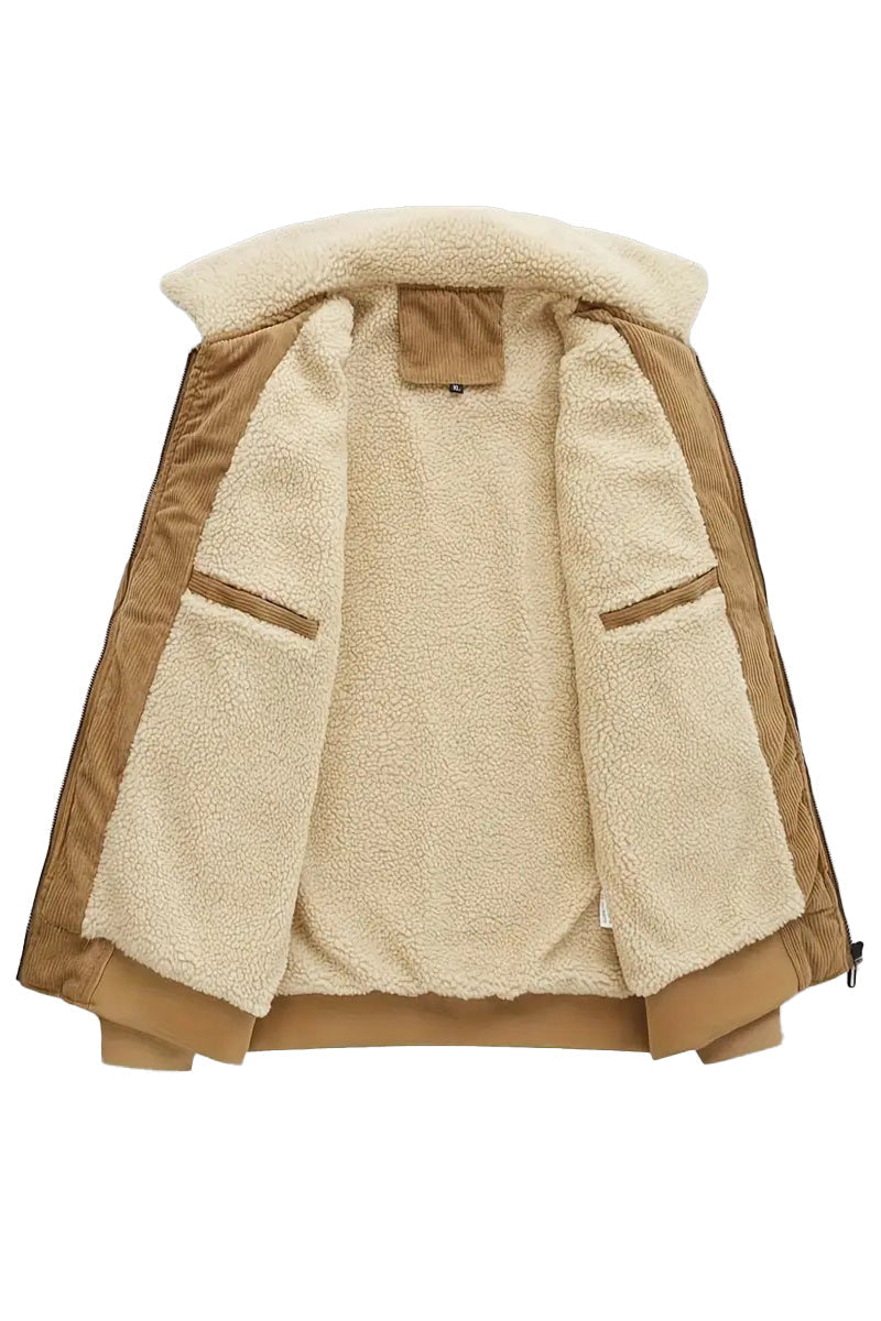 Thickened Cotton Utility Fleece Jacket