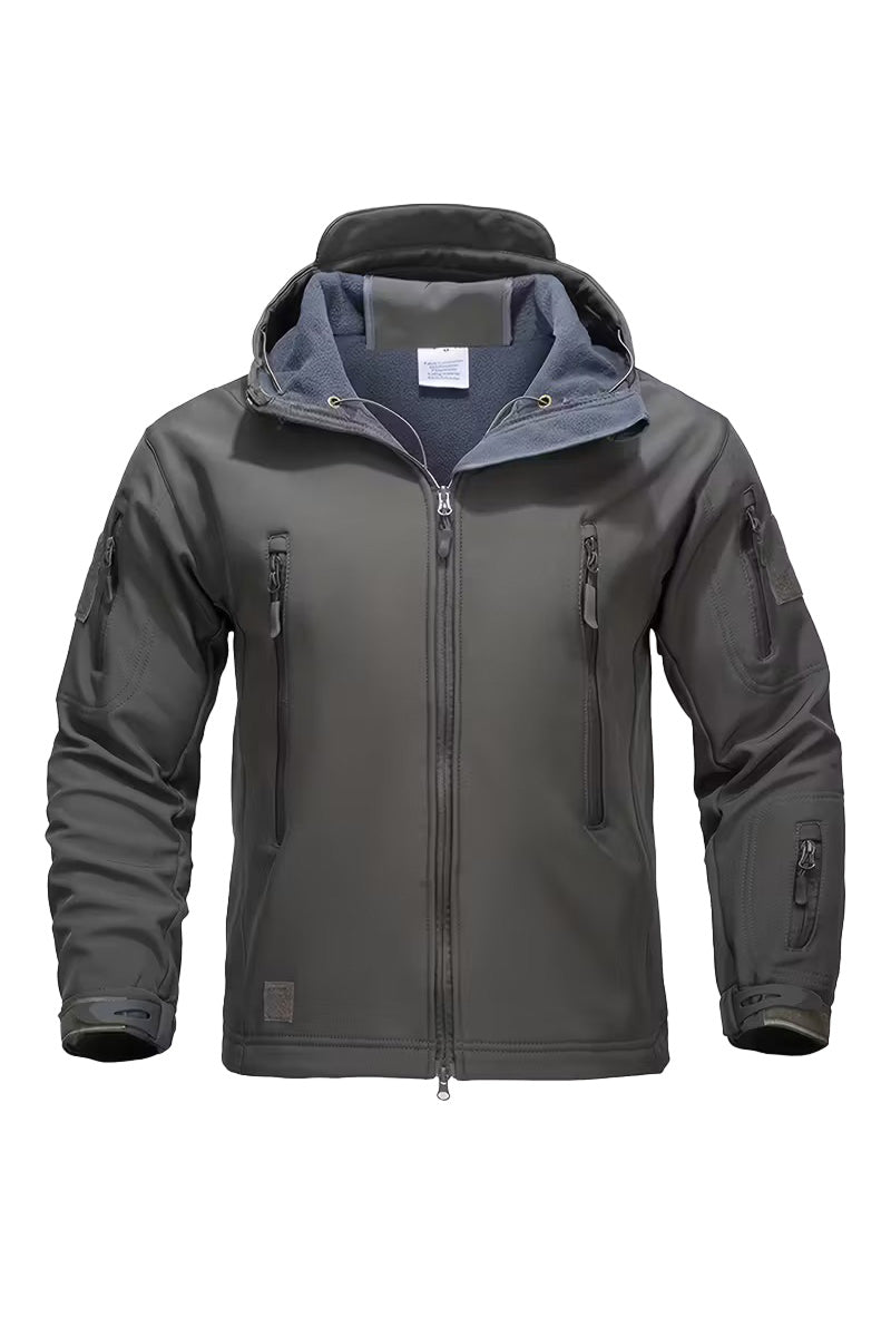 Quiet Strength Weather-Ready Tactical Soft Shell Jacket
