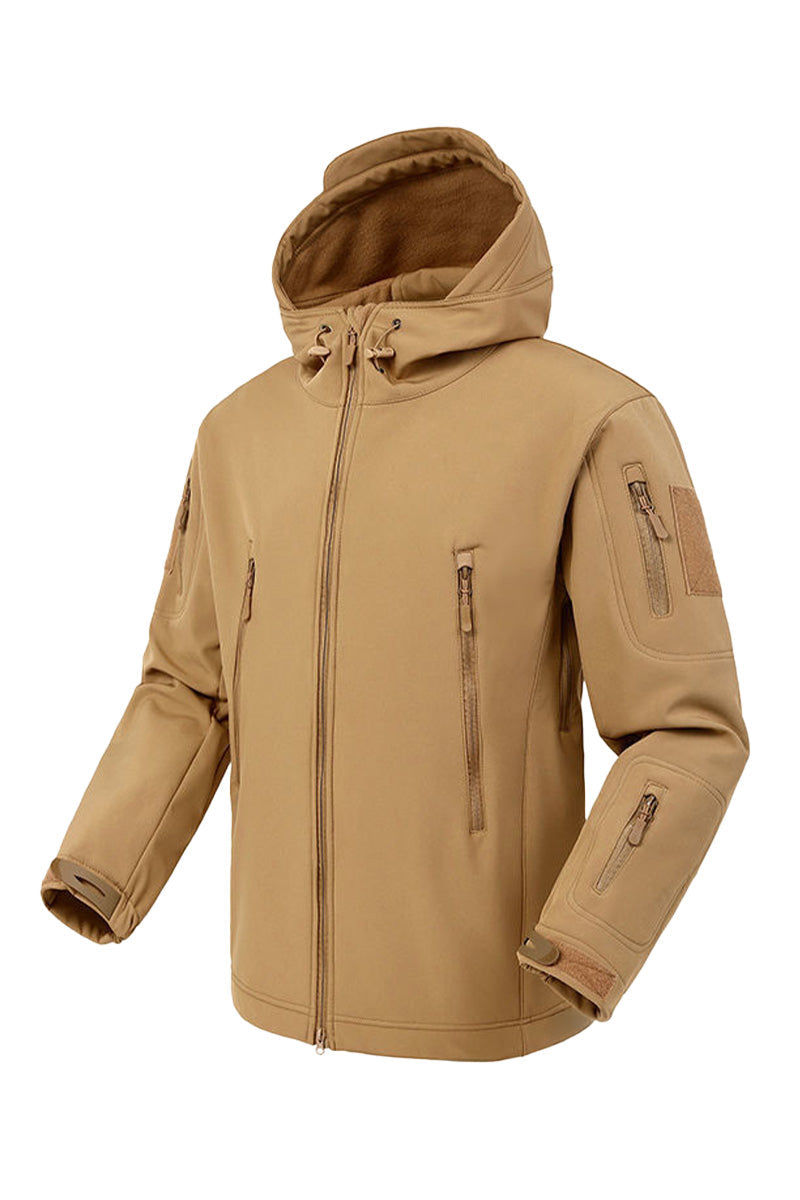 Quiet Strength Weather-Ready Tactical Soft Shell Jacket