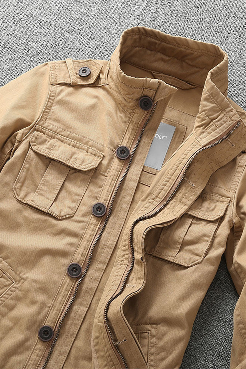 Cotton Blend US Heritage Military Field Jacket