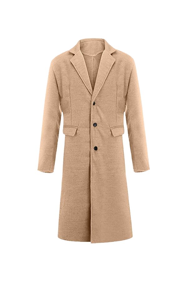 Elegant British Long Trench Coat