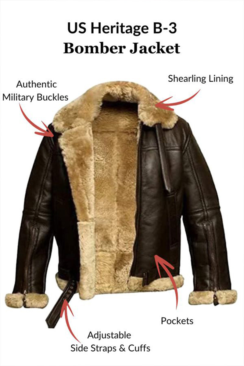 US Heritage B-3 Bomber Jacket