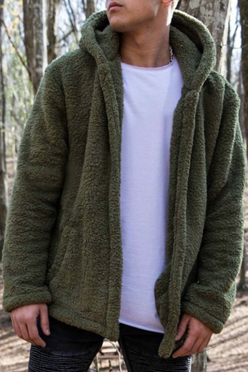 Hooded Fleece Jacket - Marcus Store