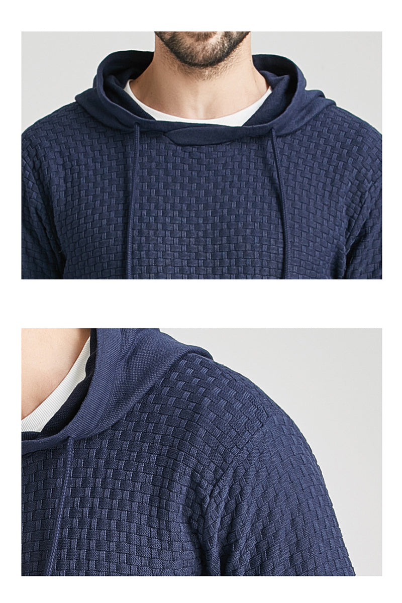 Classic Casual long-sleeved hooded sweatshirt