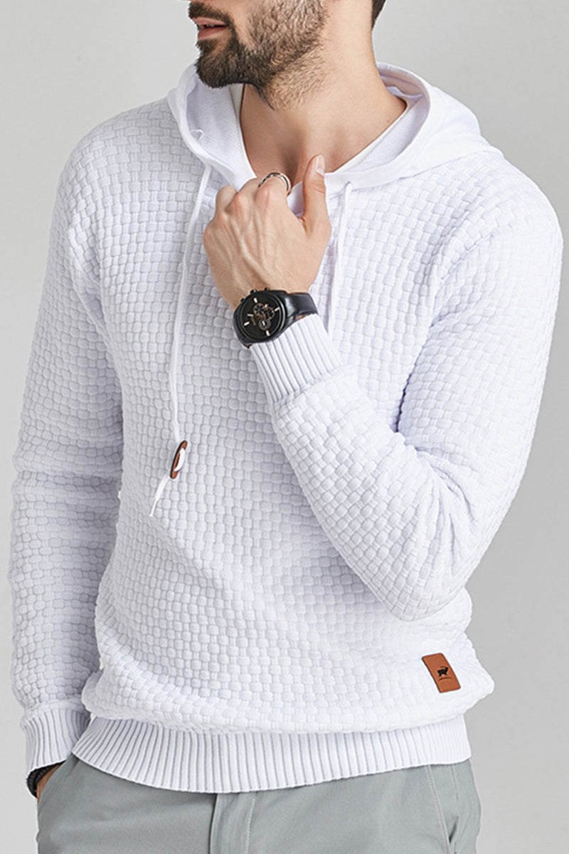 Classic Casual long-sleeved hooded sweatshirt