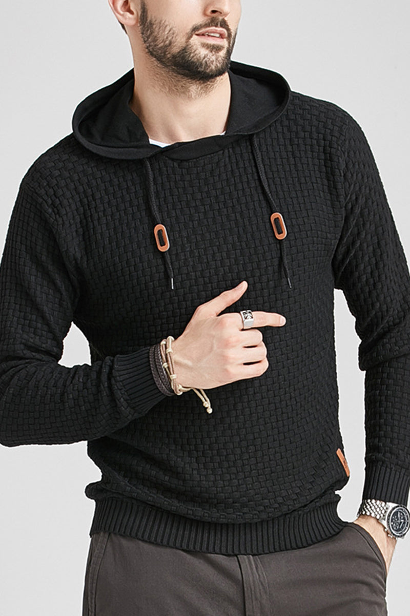 Classic Casual long-sleeved hooded sweatshirt