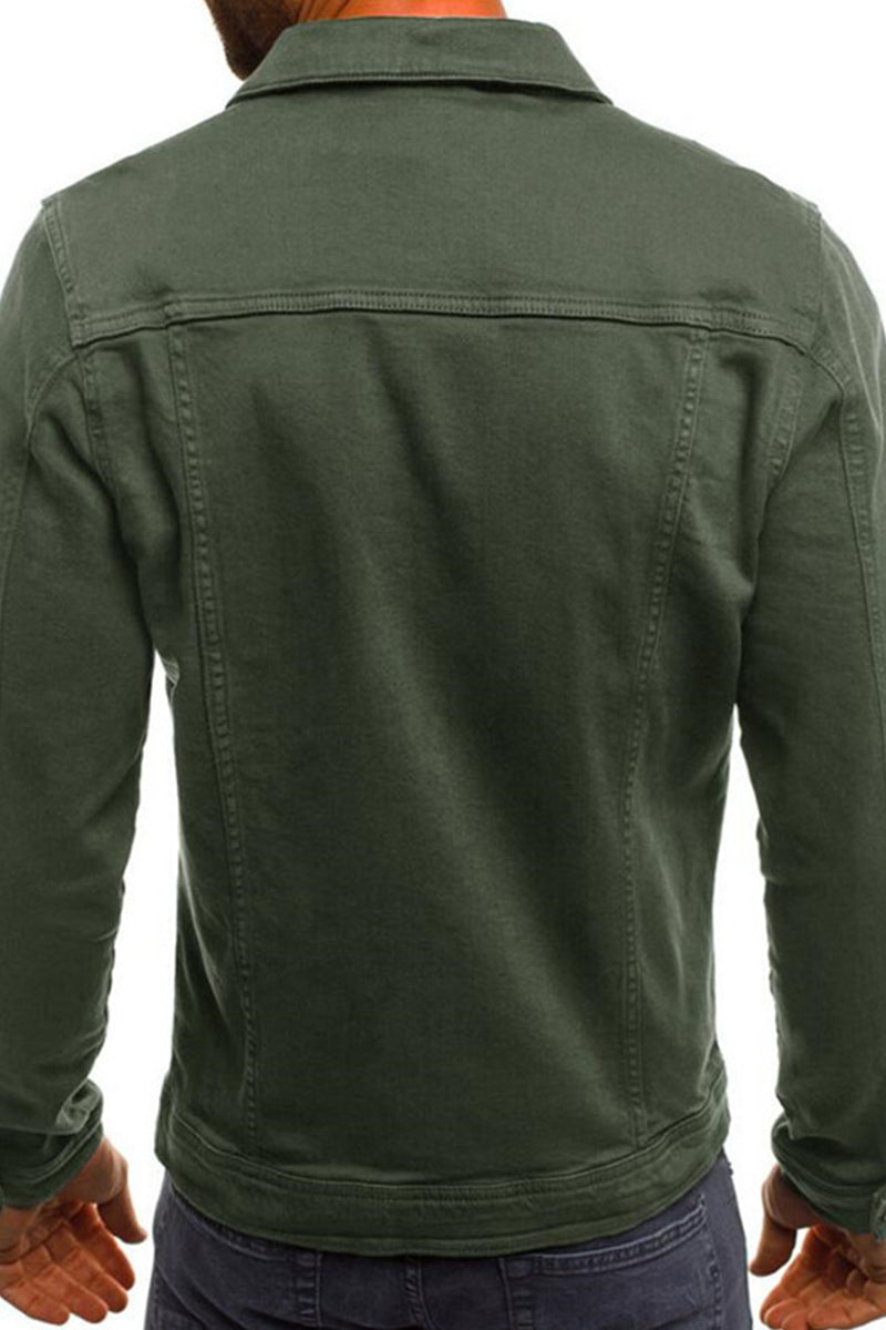 Casual Denim Workwear Jacket