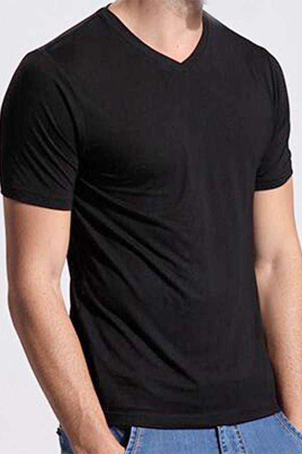 Organic Bamboo V-Neck T-Shirt - Marcus Store