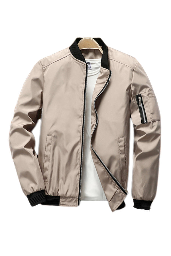 Urban Multi-Pocket Windbreaker Jacket