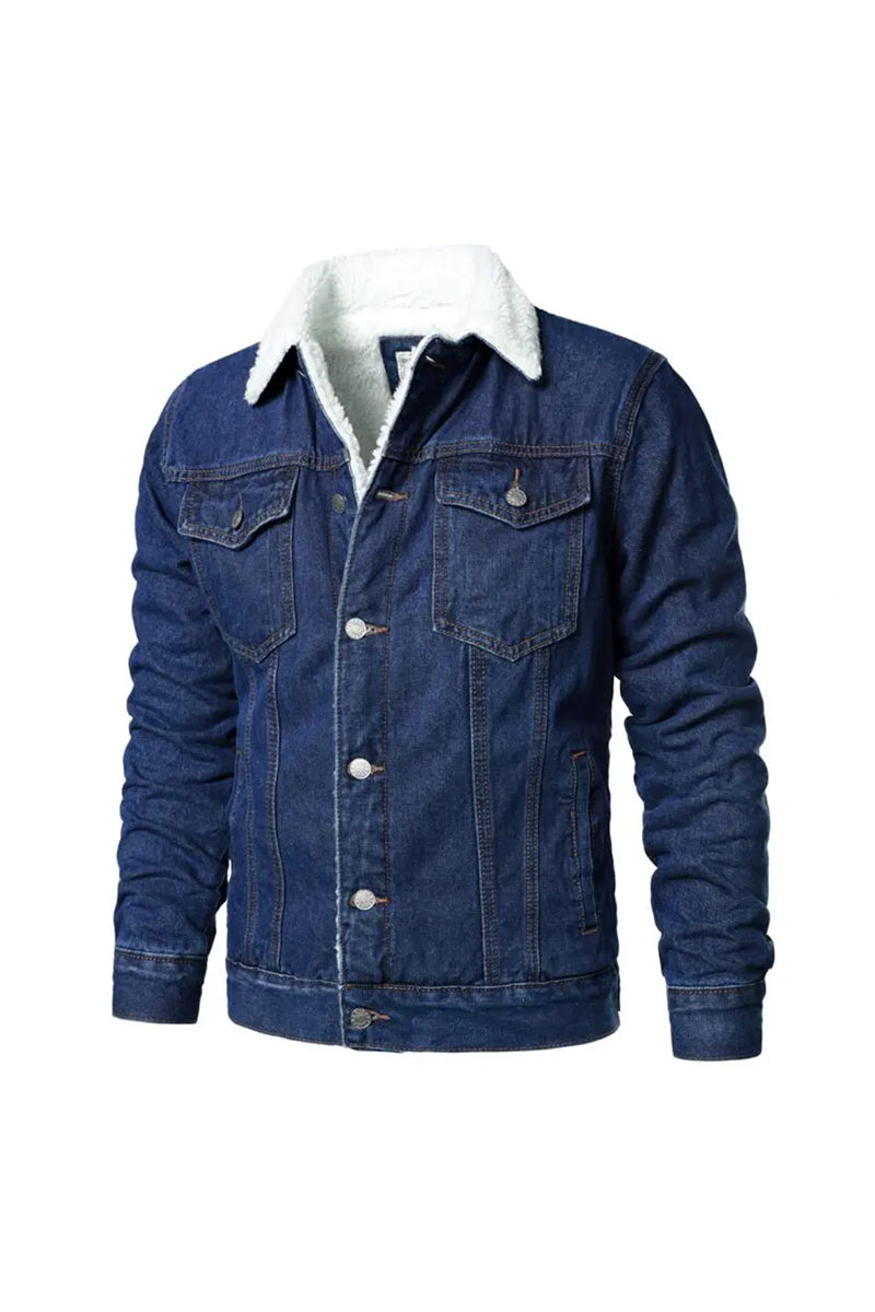 Maverick Sherpa Denim Jacket